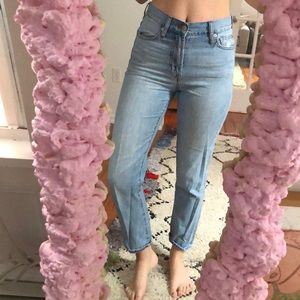 Madewell high rise perfect vintage mom jeans
